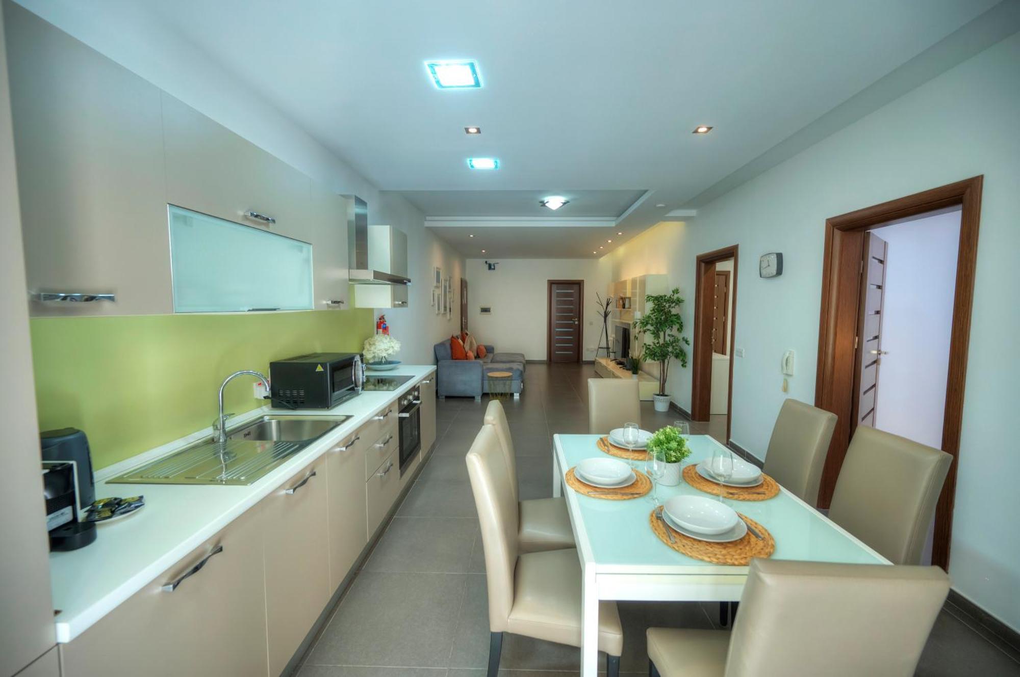 Bright & Large 2Bedrooms In Sliema Center Mpor1-1 Eksteriør bilde