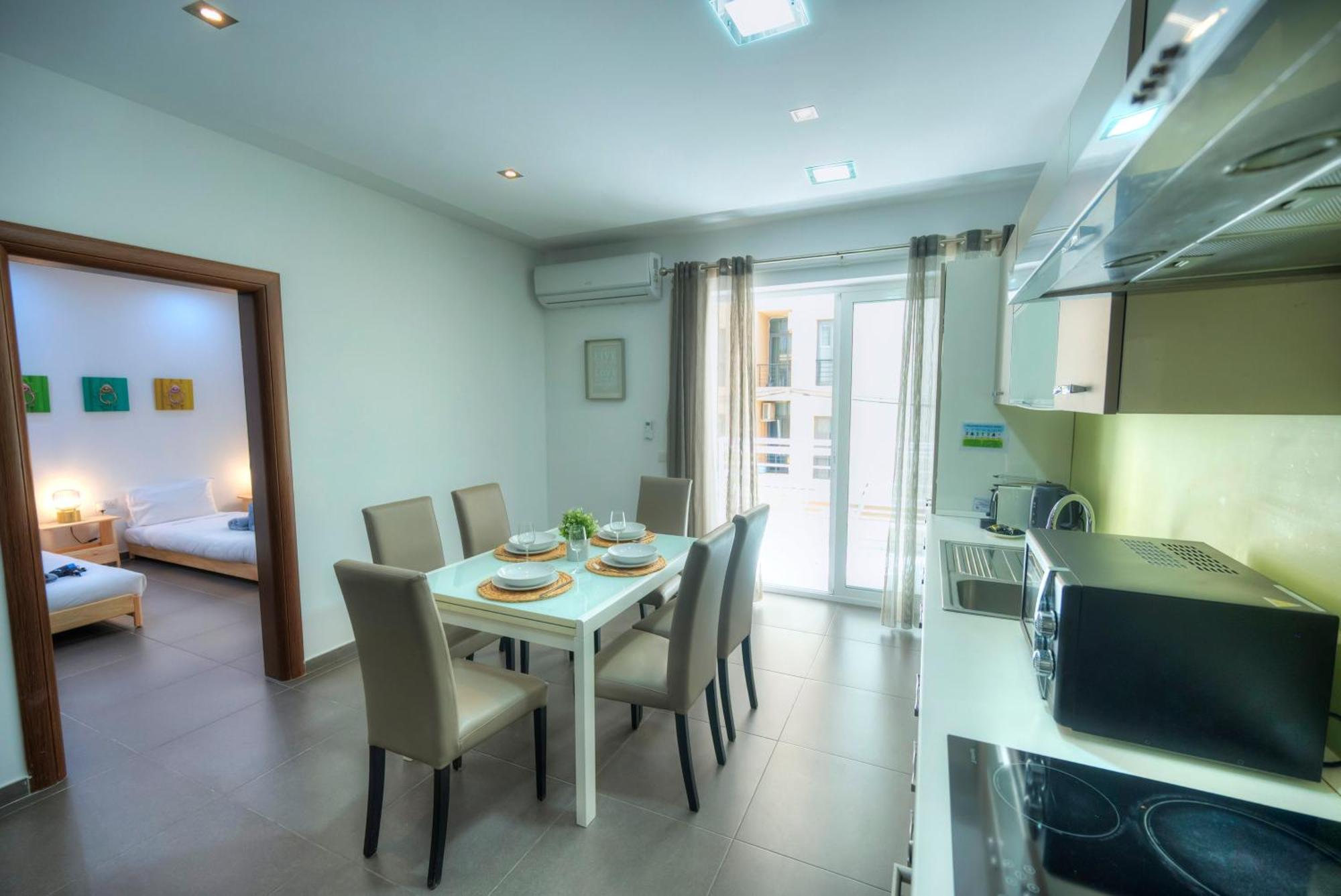 Bright & Large 2Bedrooms In Sliema Center Mpor1-1 Eksteriør bilde